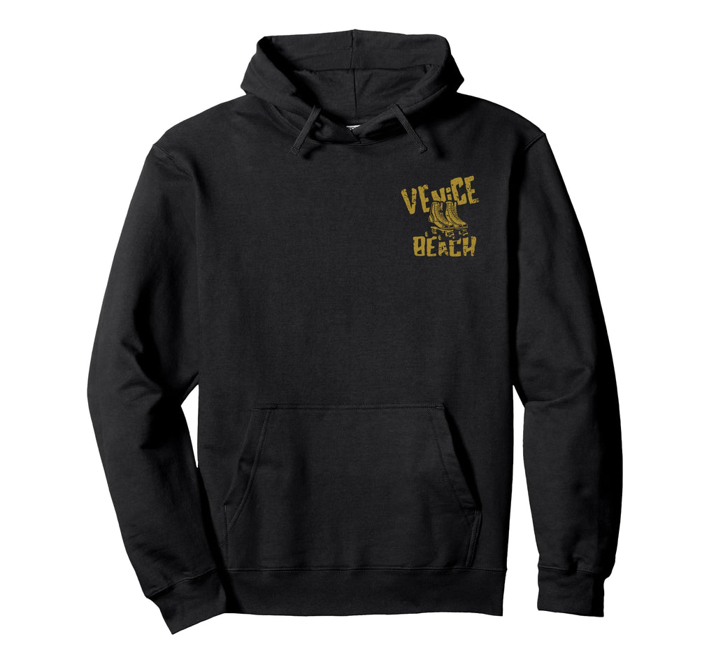 Venice Beach California Roller Skate Hoodie - Graphic Print Men Women - T-Shirt, Sweatshirt, Hoodie
