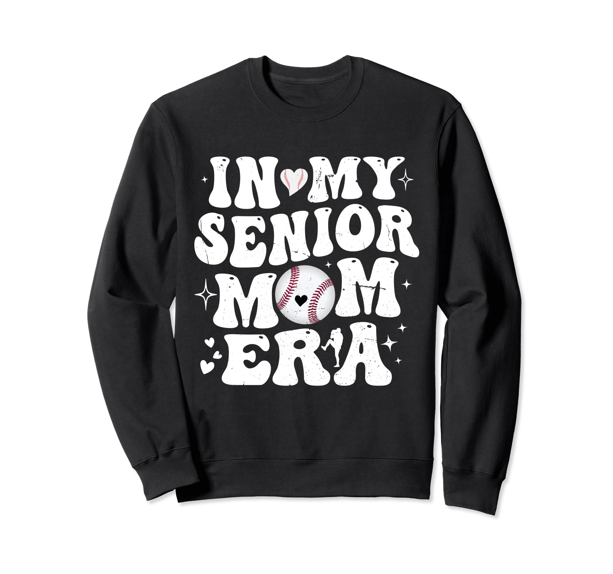 My Senior Mom Era Class 2024 Sweatshirt - Aesthetic Graphic for Adults - T-Shirt, Sweatshirt, Hoodie
