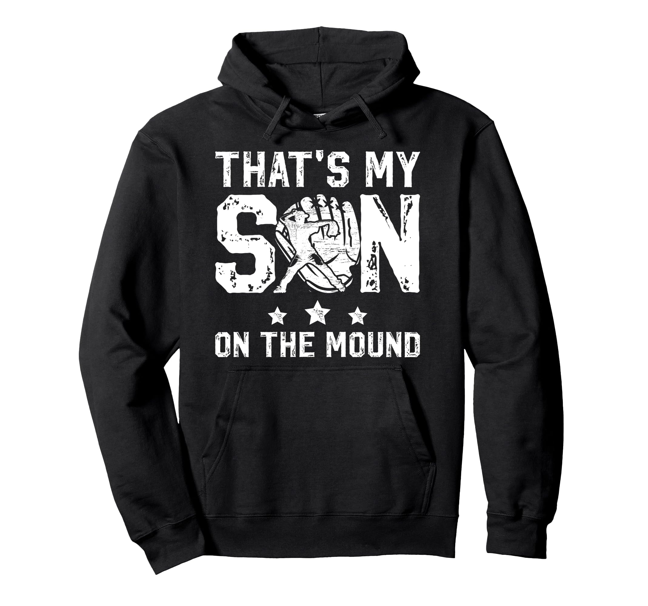 Thats My Son Baseball Pitcher Dad Hoodie - Aesthetic Graphic Unisex - T-Shirt, Sweatshirt, Hoodie