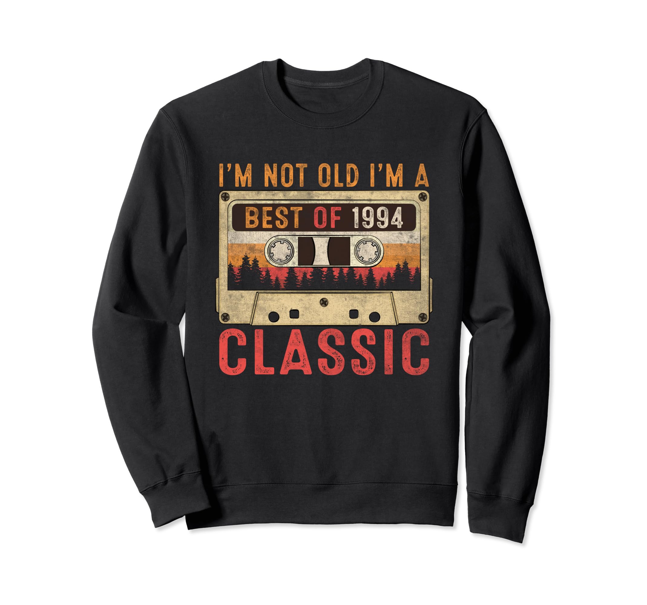Best 1994 1994 30Th Birthday Cassette Sweatshirt - Graphic Print Unisex - T-Shirt, Sweatshirt, Hoodie
