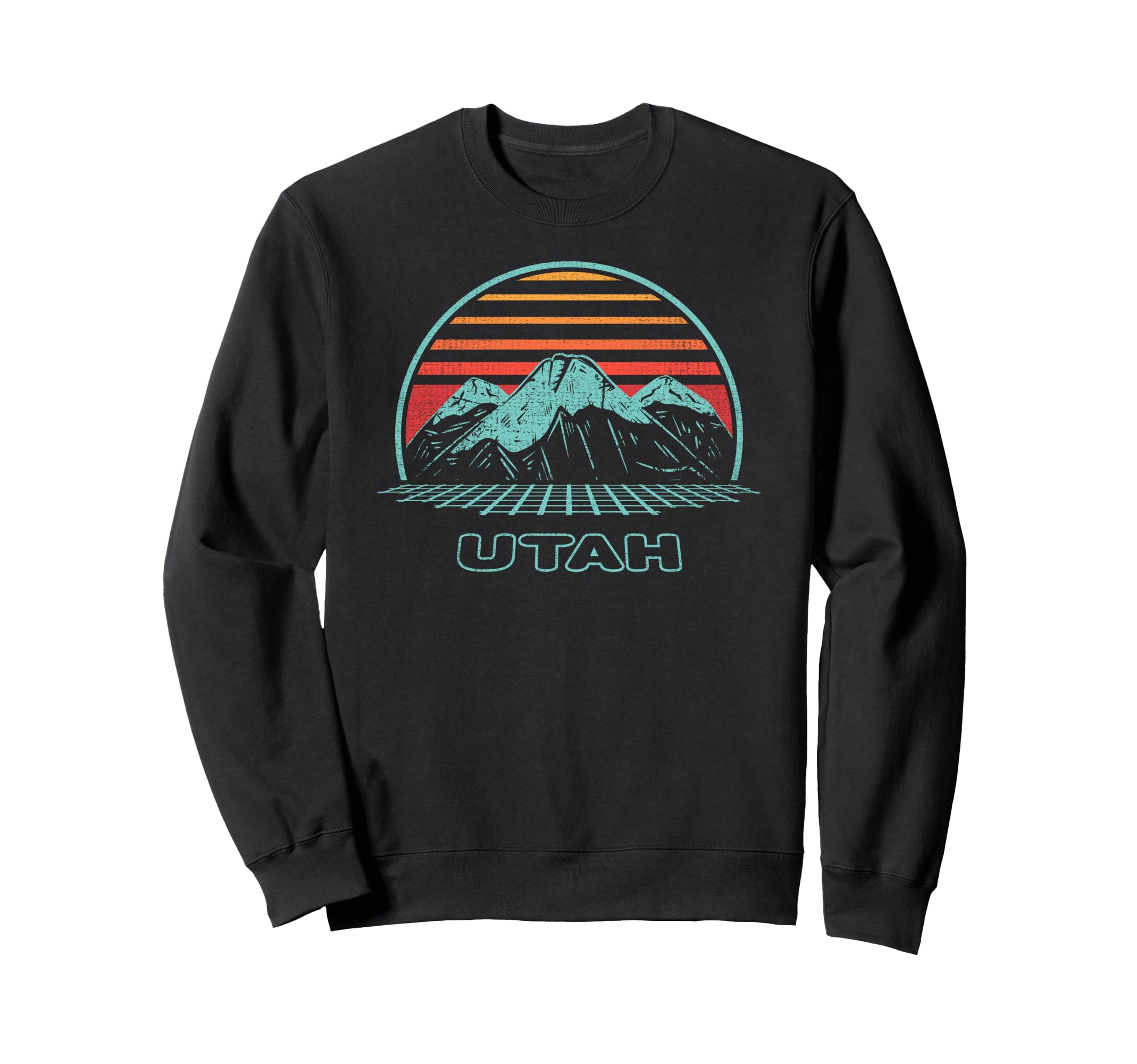 Utah Mountain Hiking 80S Sweatshirt - Casual Everyday Wear Men Women - T-Shirt, Sweatshirt, Hoodie