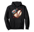 Funny Baseball Sport Baseball Mom And Dad Hoodie - Aesthetic Graphic Unisex - T-Shirt, Sweatshirt, Hoodie