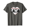 Baseball Mama Heart T-Shirt - Trendy Graphic for Adults - T-Shirt, Sweatshirt, Hoodie