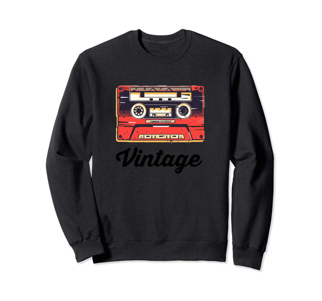 Cassette Tape Mens Womens Sweatshirt - Custom Art Print Men Women - T-Shirt, Sweatshirt, Hoodie