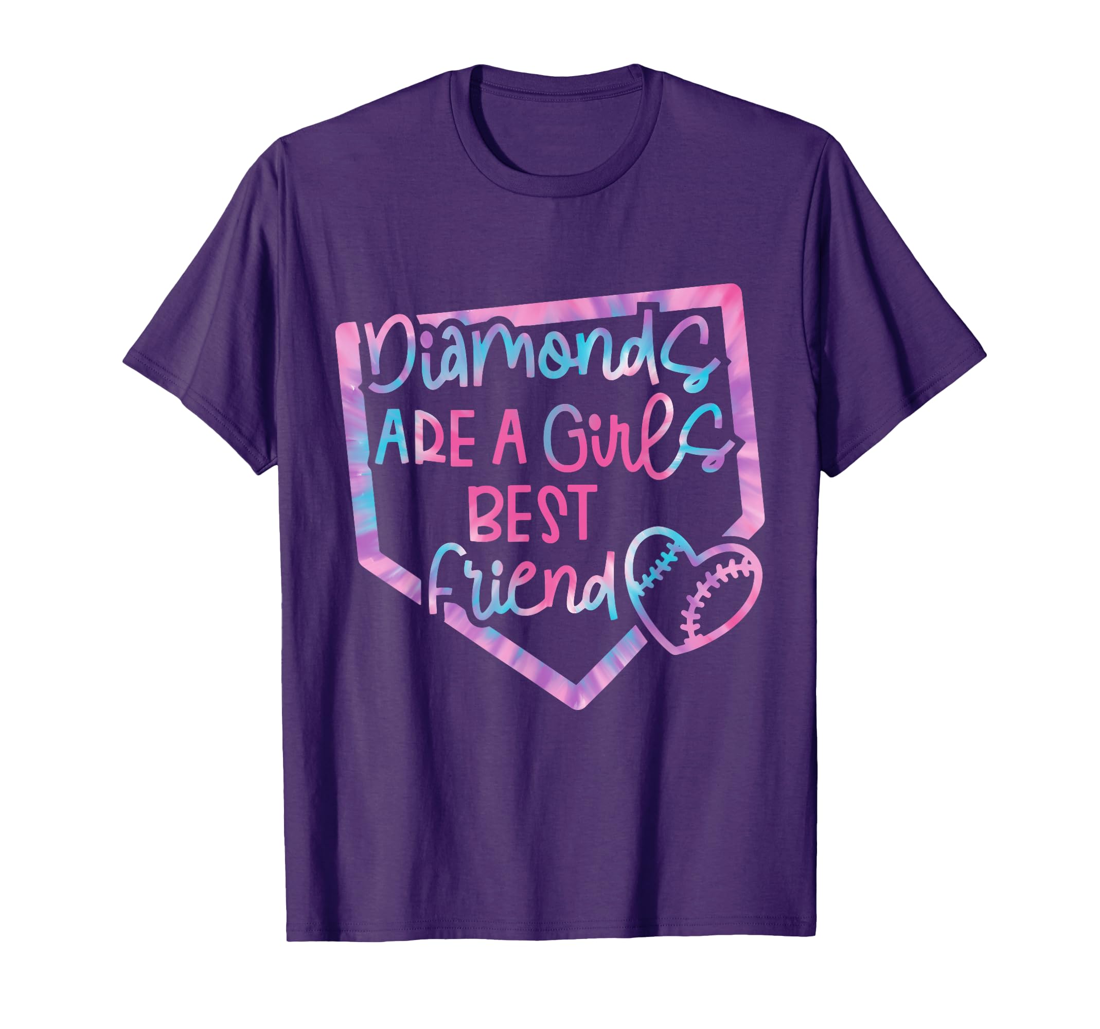 Funny Diamonds Are Best Friend Baseball T-Shirt - Trendy Graphic Men Women - T-Shirt, Sweatshirt, Hoodie