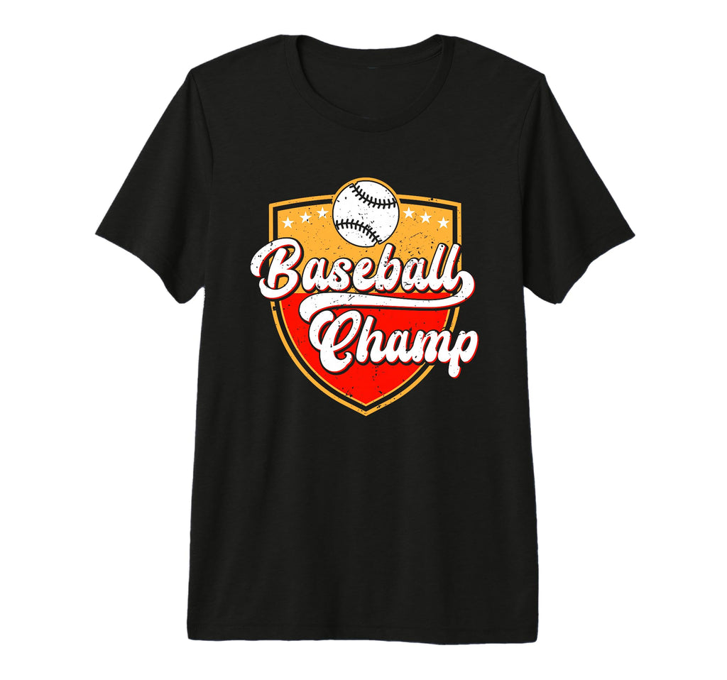 Baseball Champ Baseball Player Baseball T-Shirt - Minimalist Print Unisex - T-Shirt, Sweatshirt, Hoodie