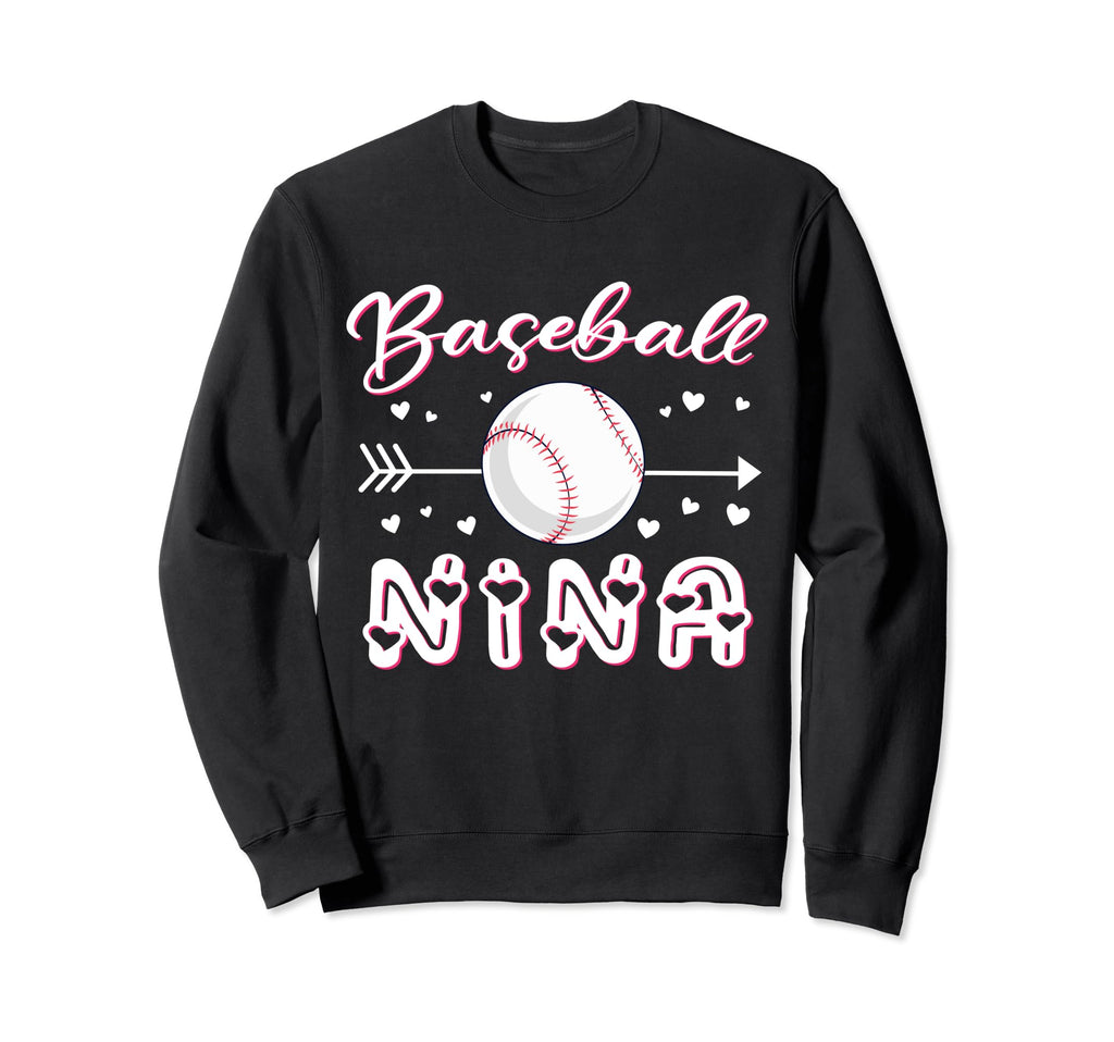 Baseball Nina Baseball Sport Lover Sweatshirt - Trendy Graphic Men Women - T-Shirt, Sweatshirt, Hoodie