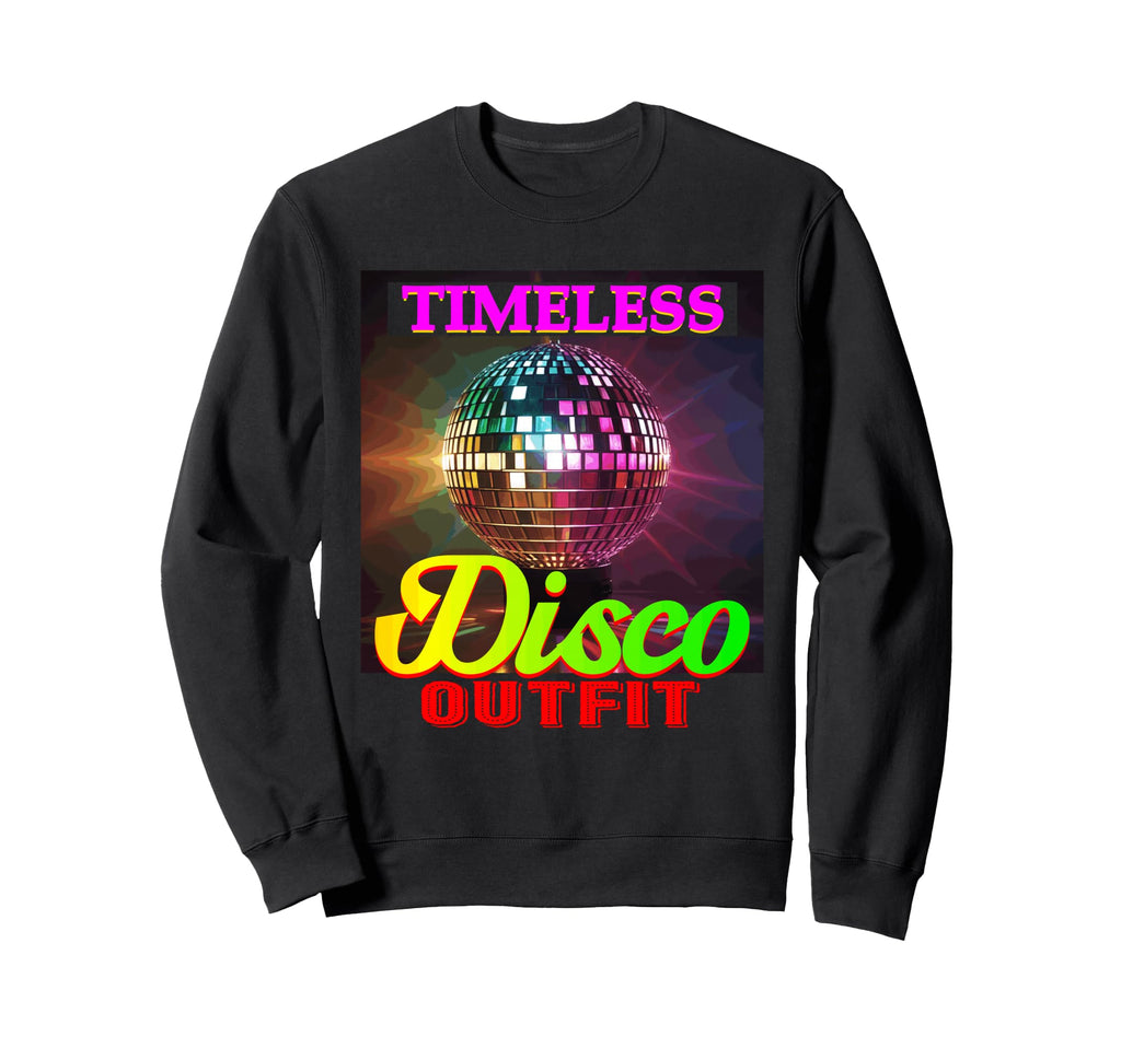 Disco Outfit Disco Party Accessories Sweatshirt - Graphic Print for Adults - T-Shirt, Sweatshirt, Hoodie