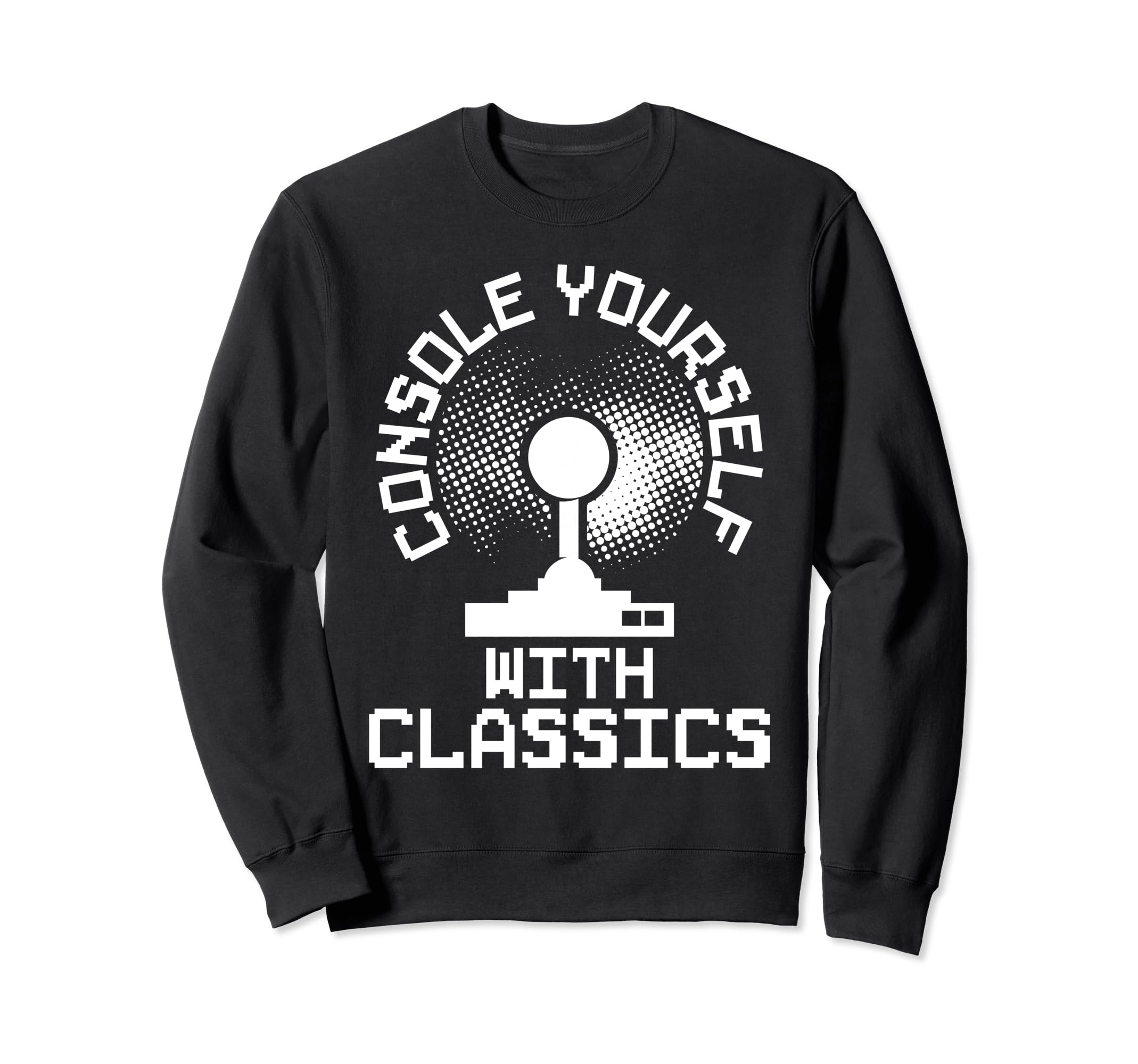 80S Arcade Nostalgia Pixel Art Sweatshirt - Unique Graphic for Adults - T-Shirt, Sweatshirt, Hoodie