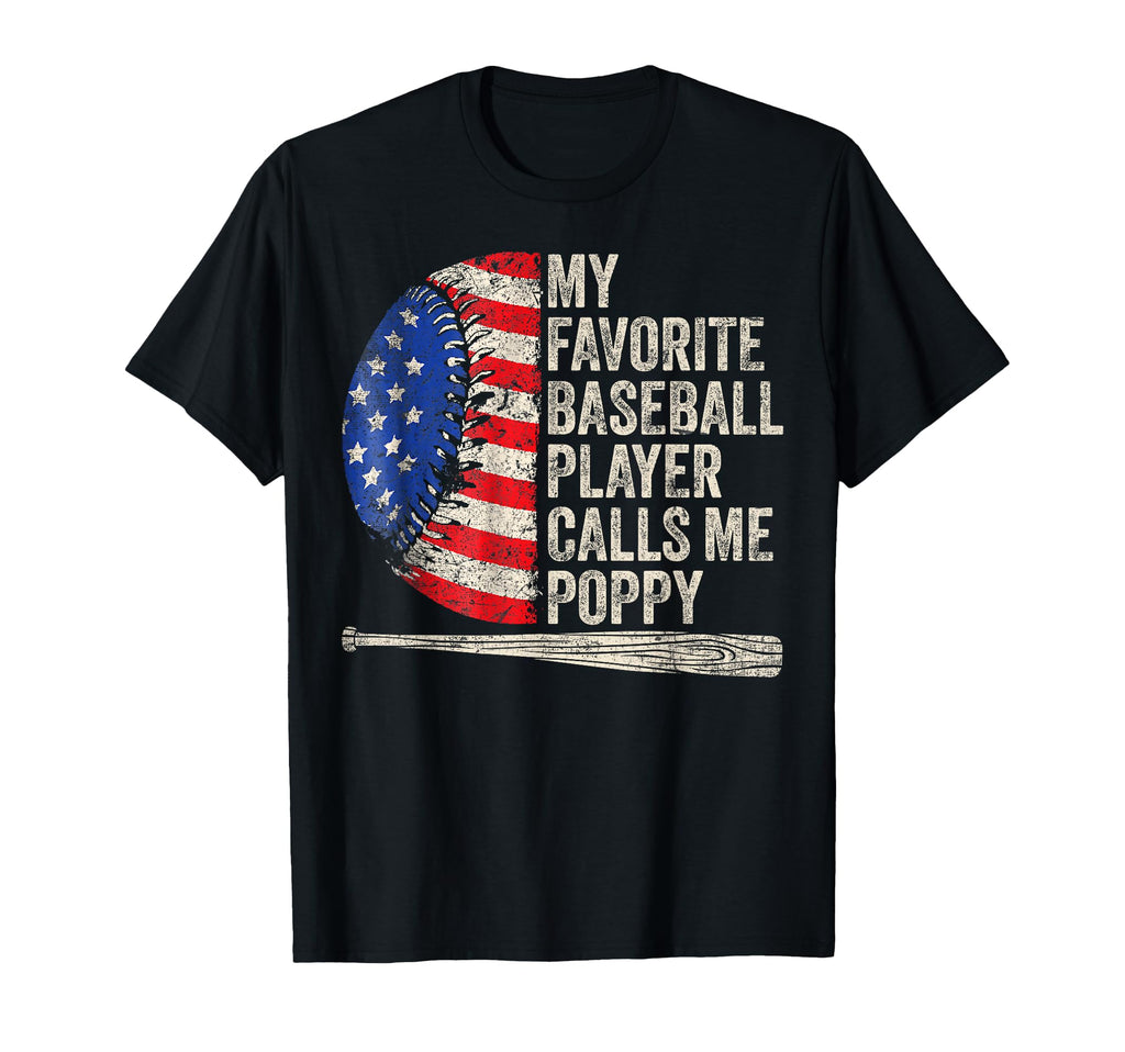 My Favorite Baseball Player Calls T-Shirt - Fun Novelty Design for Adults - T-Shirt, Sweatshirt, Hoodie