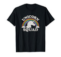 Rainbow Clouds Unicorn Squad T-Shirt - Aesthetic Graphic for Adults - T-Shirt, Sweatshirt, Hoodie
