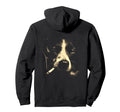 Border Collie Smoking Cigarette Grunge Hoodie - Aesthetic Graphic Unisex - T-Shirt, Sweatshirt, Hoodie