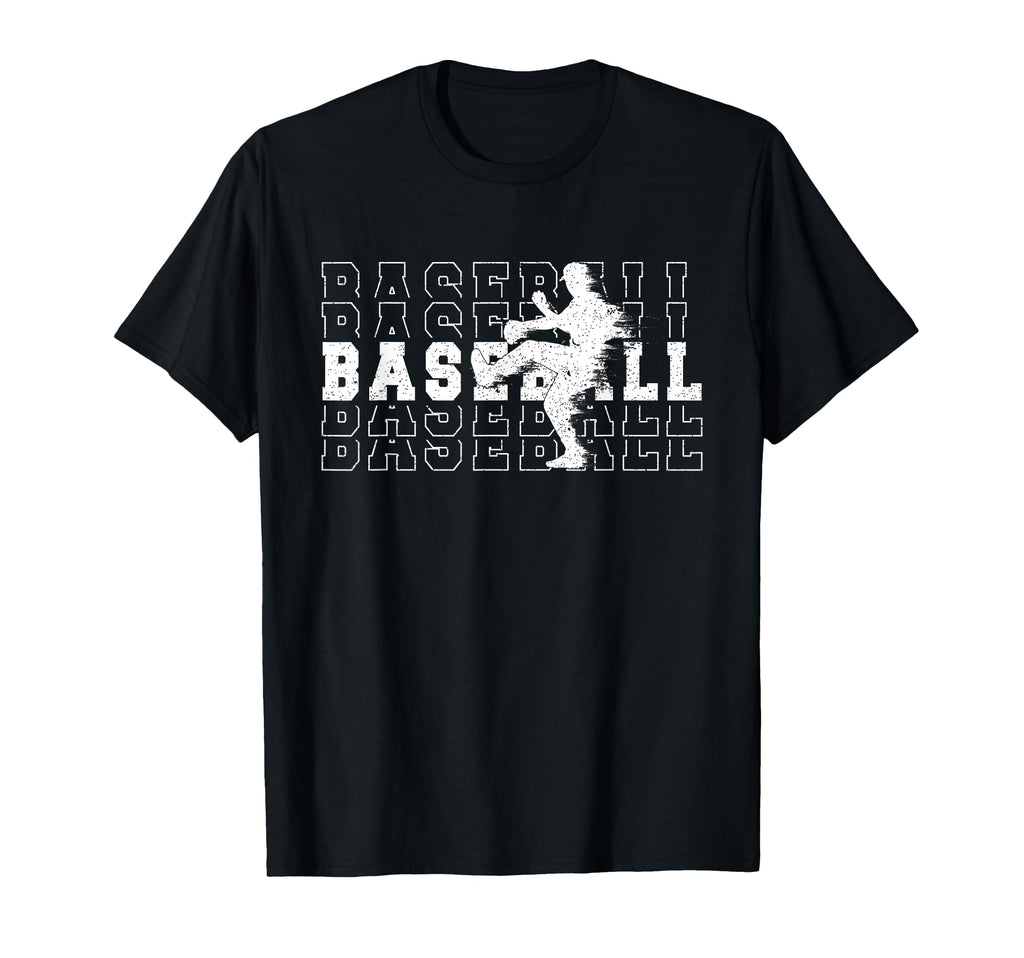 Baseball Pitcher Match Day Team Sport T-Shirt - Custom Art Print Men Women - T-Shirt, Sweatshirt, Hoodie
