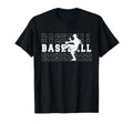 Baseball Pitcher Match Day Team Sport T-Shirt - Custom Art Print Men Women - T-Shirt, Sweatshirt, Hoodie