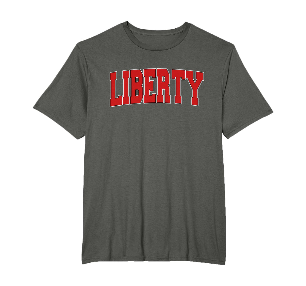 Liberty Ny New York Varsity Usa T-Shirt - Casual Everyday Wear for Adults - T-Shirt, Sweatshirt, Hoodie