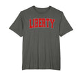 Liberty Ny New York Varsity Usa T-Shirt - Casual Everyday Wear for Adults - T-Shirt, Sweatshirt, Hoodie