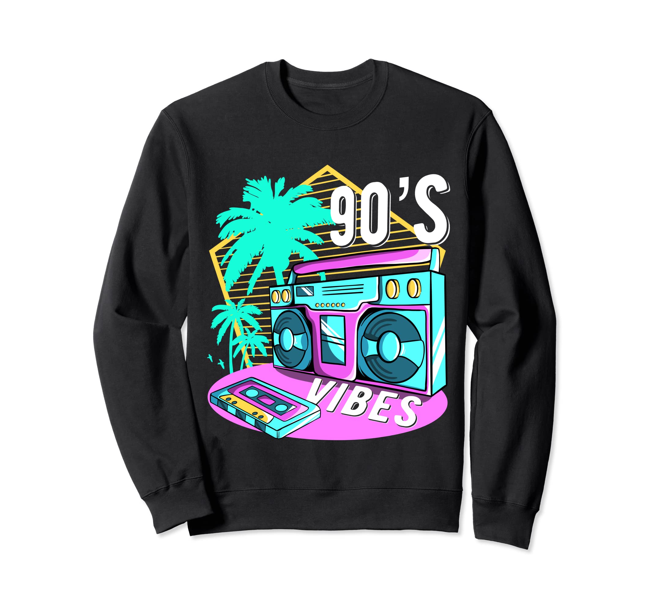 90S Vibes Outfit Aesthetic 1990S Sweatshirt - Novelty Apparel for Adults - T-Shirt, Sweatshirt, Hoodie