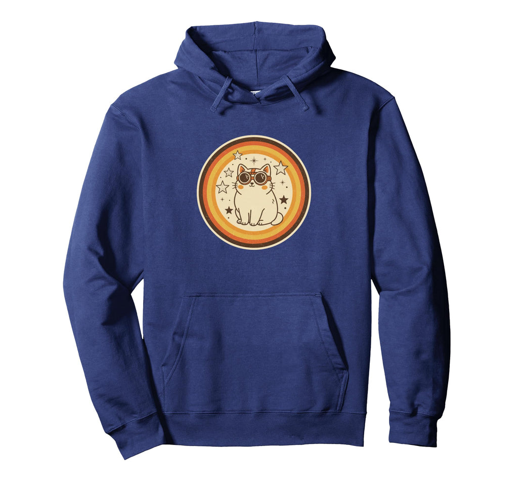 Cat 90S Aesthetic Streetwear Scary Cat Hoodie - Unique Graphic Men Women - T-Shirt, Sweatshirt, Hoodie
