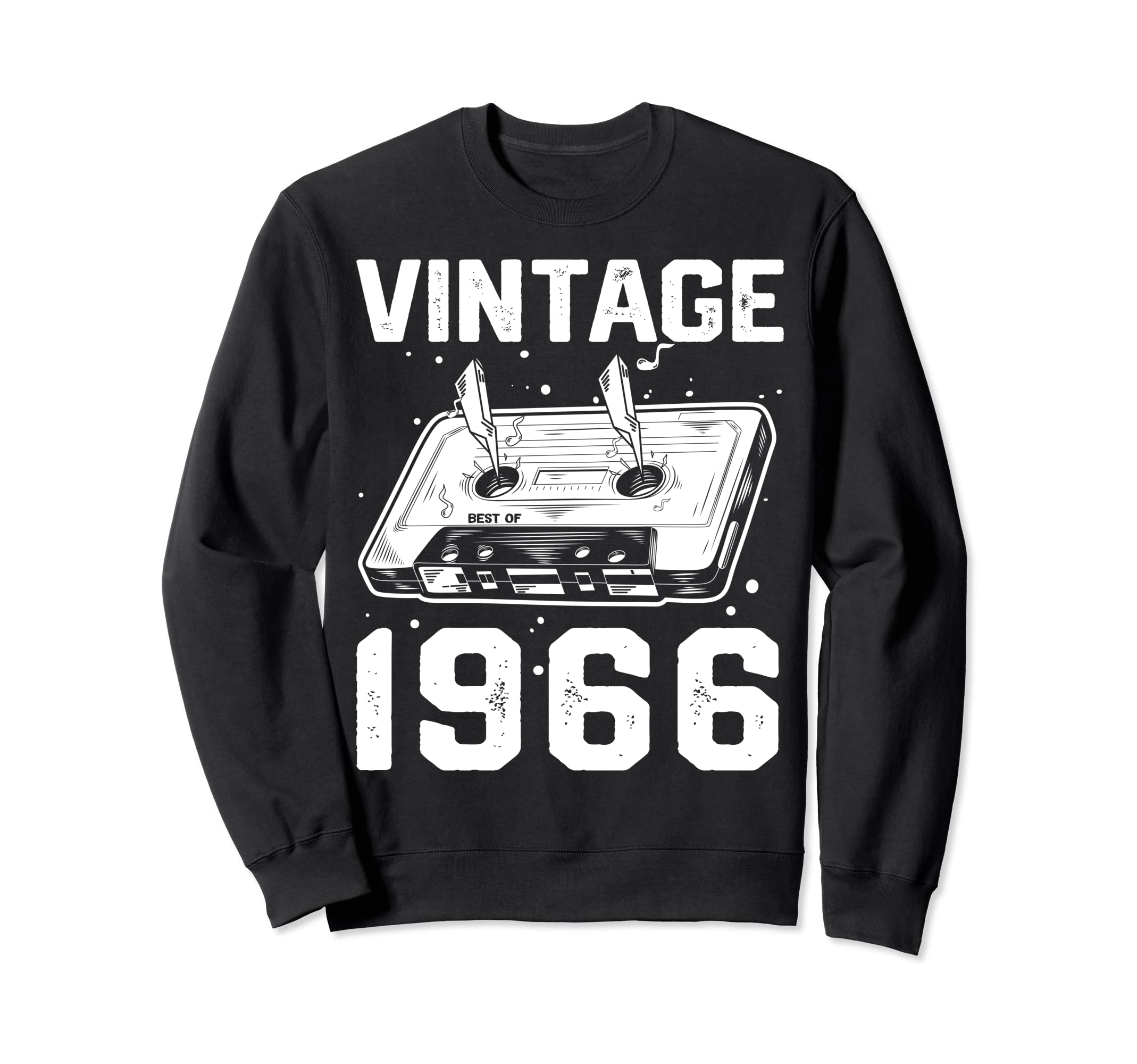 Birthday Best 1966 Bday 1966 Sweatshirt - Minimalist Print for Adults - T-Shirt, Sweatshirt, Hoodie