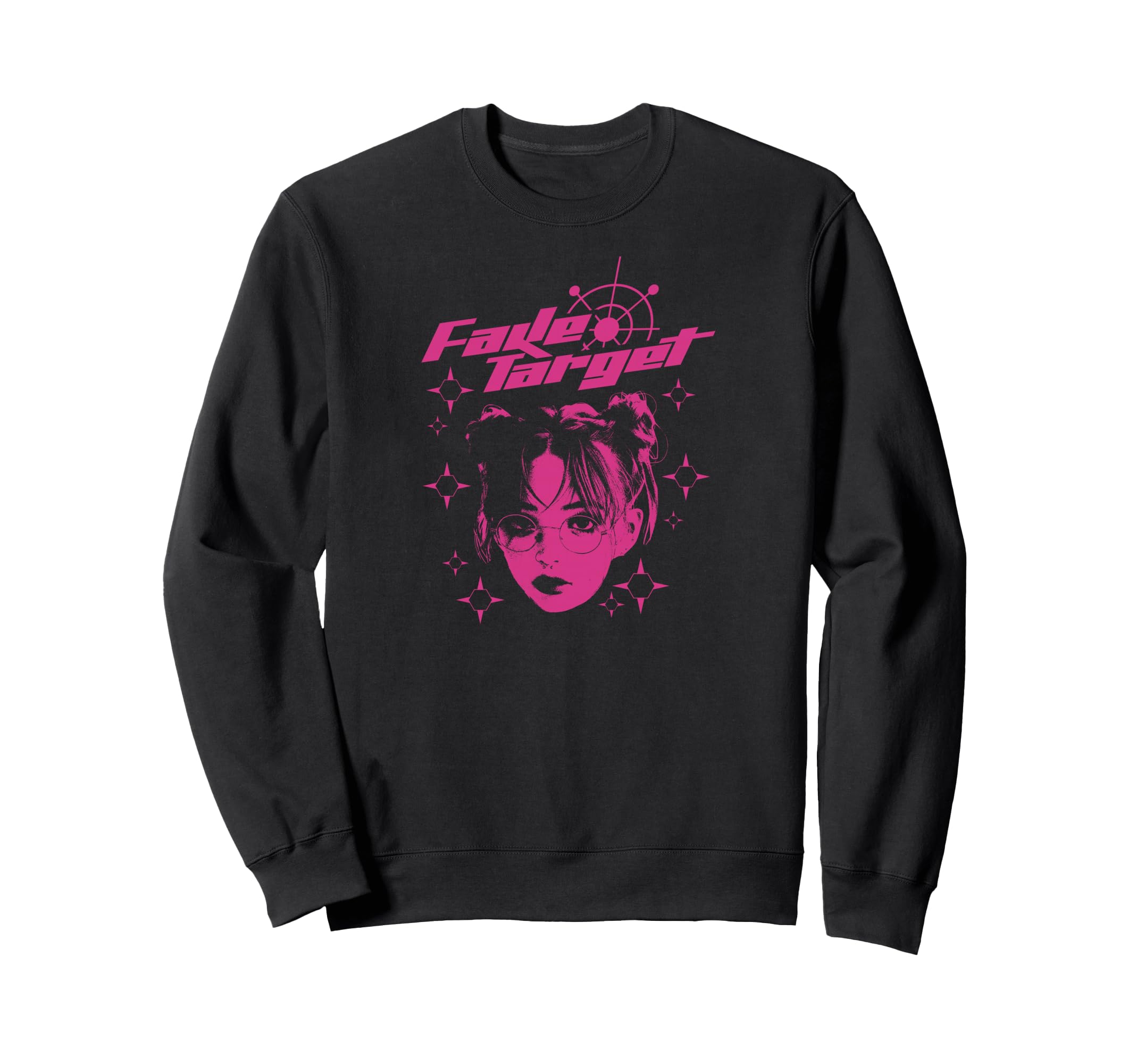 Y2K Fake Target Bold Urban Graffiti Sweatshirt - Streetwear Style Unisex - T-Shirt, Sweatshirt, Hoodie
