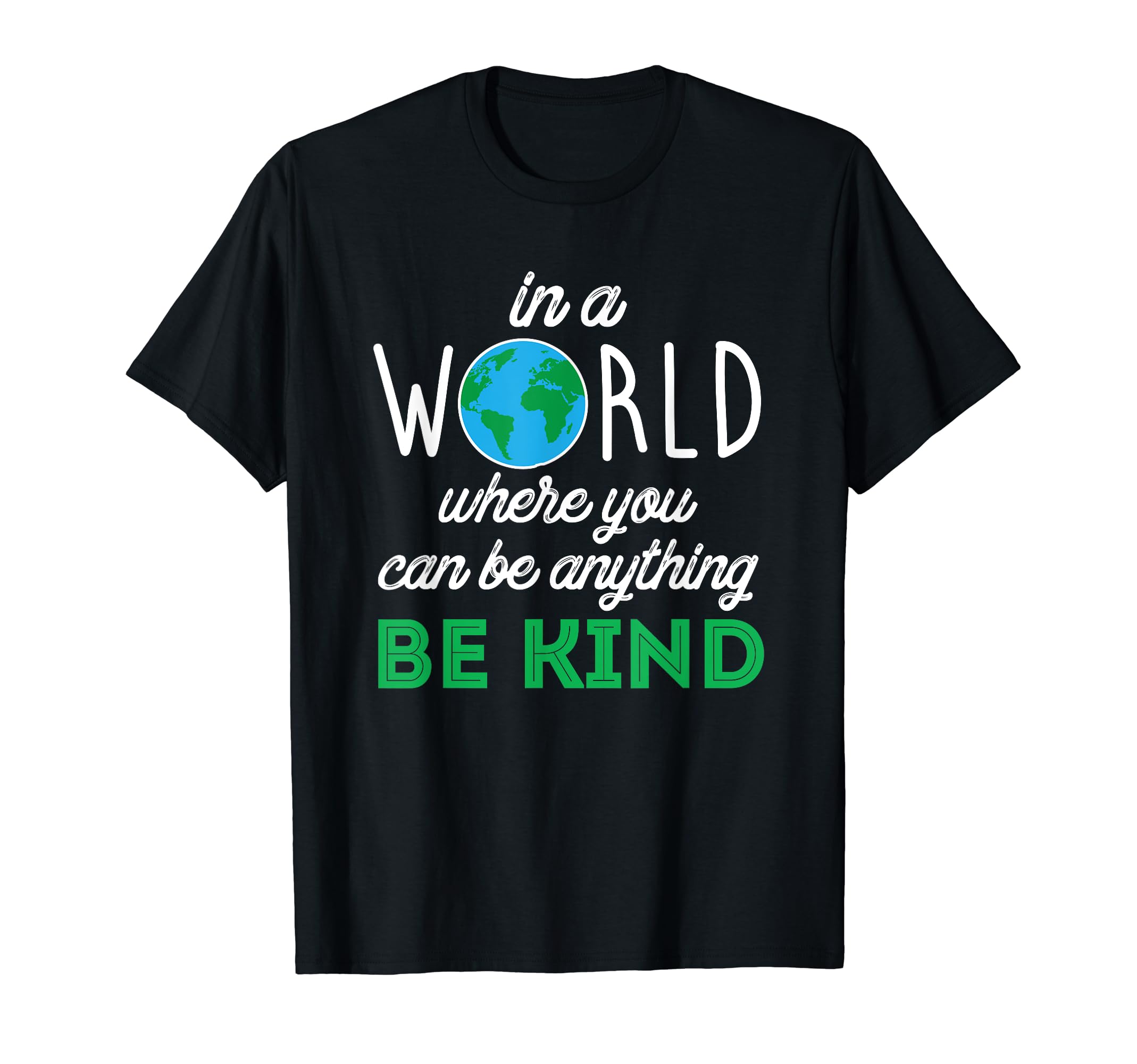 Be Kind And Change World Peace And T-Shirt - Minimalist Print for Adults - T-Shirt, Sweatshirt, Hoodie