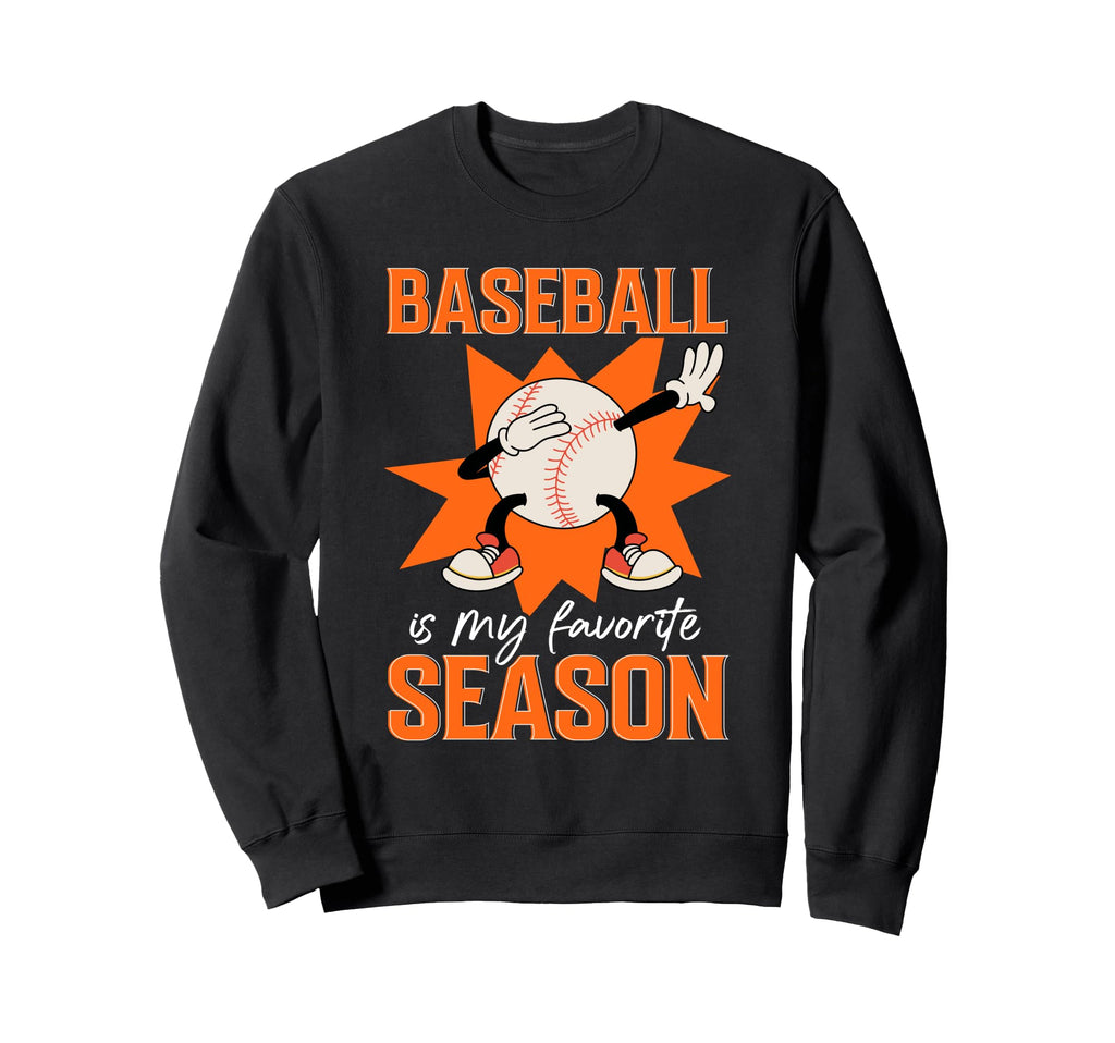 Fathers Day Baseball Dad Parent Sweatshirt - Fun Novelty Design Unisex - T-Shirt, Sweatshirt, Hoodie