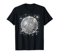 Black And White Disco Ball Club T-Shirt - Aesthetic Graphic for Adults - T-Shirt, Sweatshirt, Hoodie