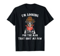Cowboys Im Lookin That Shot My Paw Cowboy T-Shirt - Minimalist Print Unisex - T-Shirt, Sweatshirt, Hoodie