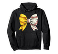 Baseball Softball Coquette Bow Hoodie - Casual Everyday Wear for Adults - T-Shirt, Sweatshirt, Hoodie