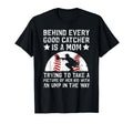 Baseball Catcher Mom Funny Mom T-Shirt - Novelty Apparel Men Women - T-Shirt, Sweatshirt, Hoodie