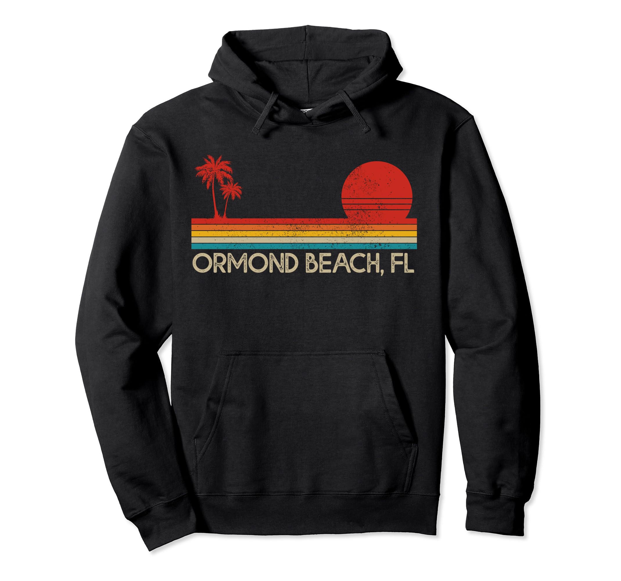 Ormond Beach Florida Fl Surf Surfer Hoodie - Fun Novelty Design Men Women - T-Shirt, Sweatshirt, Hoodie
