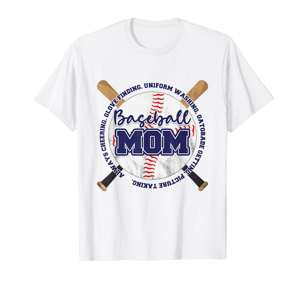 Ball Mom Baseball Softball Mama Mothers T-Shirt - Novelty Apparel Unisex - T-Shirt, Sweatshirt, Hoodie