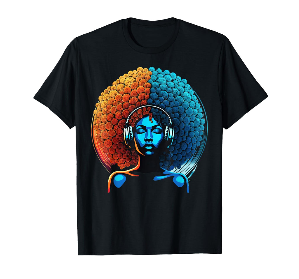 80S Funk Afro Disco Soul African T-Shirt - Graphic Print for Adults - T-Shirt, Sweatshirt, Hoodie