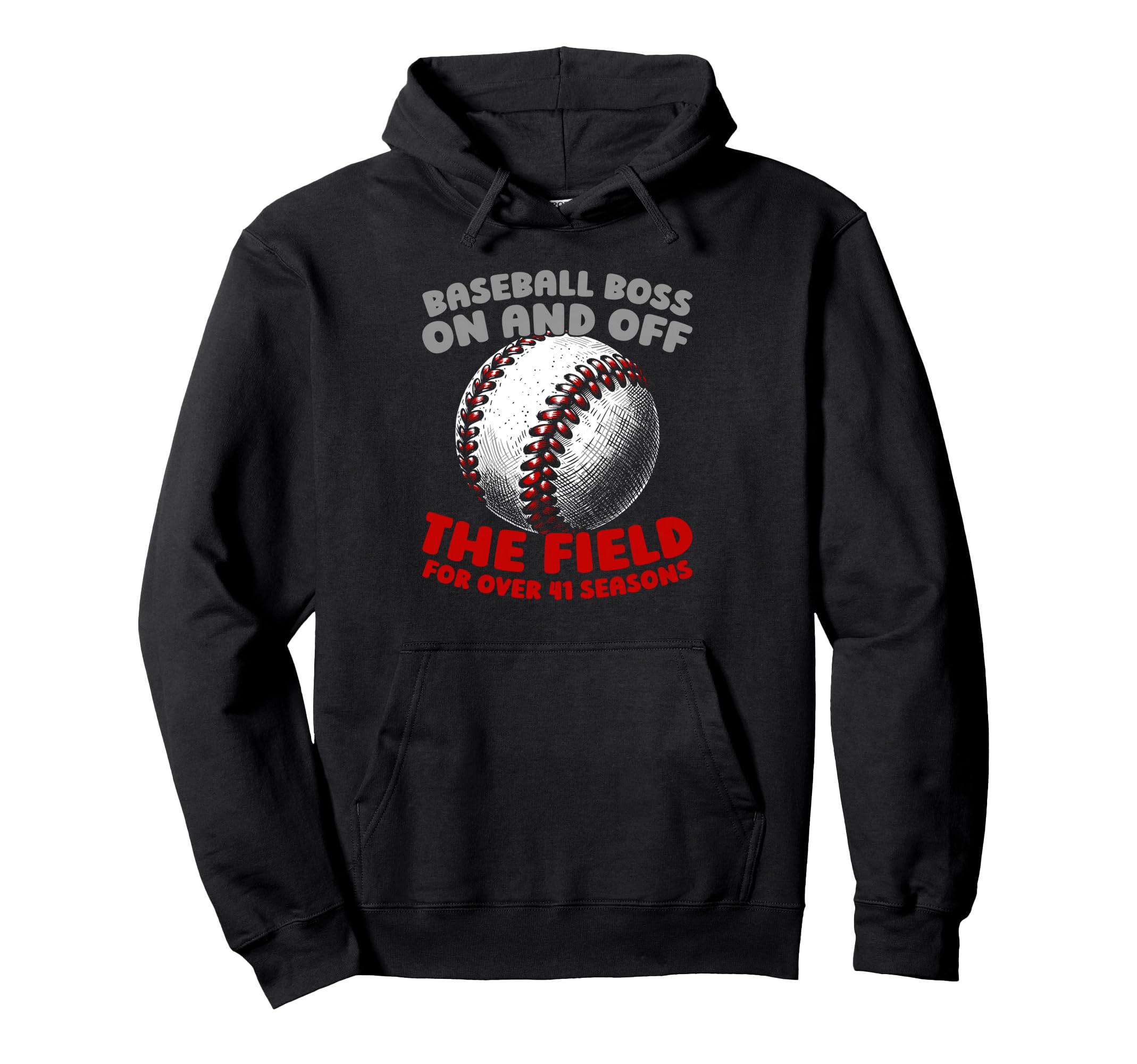 41Th Birthday Baseballer Player Sport Hoodie - Unique Graphic Men Women - T-Shirt, Sweatshirt, Hoodie
