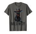 Meowdy Funny Cat Country Music Kitten T-Shirt - Trendy Graphic for Adults - T-Shirt, Sweatshirt, Hoodie