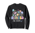 Groovy Retired Est 2026 Boho Sweatshirt - Novelty Apparel for Adults - T-Shirt, Sweatshirt, Hoodie