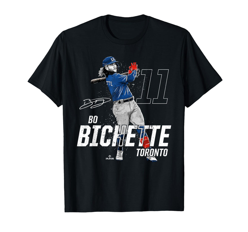 Dynamic Pose Bo Bichette Toronto T-Shirt - Unique Graphic Men Women - T-Shirt, Sweatshirt, Hoodie