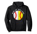 Mom Ballers Funny Baseball Softball Hoodie - Custom Art Print for Adults - T-Shirt, Sweatshirt, Hoodie