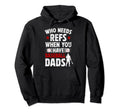 Baseball Dad Funny Father Baseball Hoodie - Fun Novelty Design for Adults - T-Shirt, Sweatshirt, Hoodie