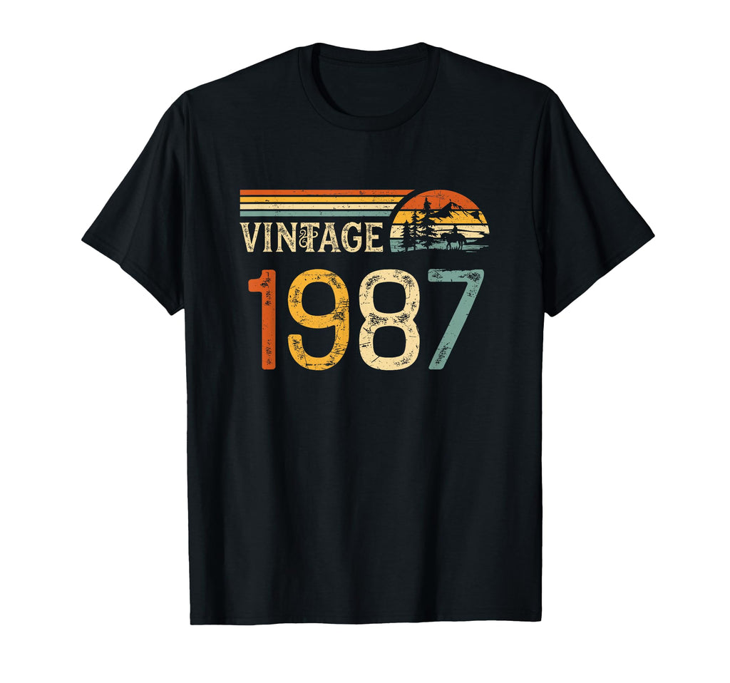 39Th Birthday 1987 39 Years Old Bday T-Shirt - Aesthetic Graphic Unisex - T-Shirt, Sweatshirt, Hoodie