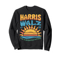 Harriz Walz 2024 President Sweatshirt - Fun Novelty Design for Adults - T-Shirt, Sweatshirt, Hoodie