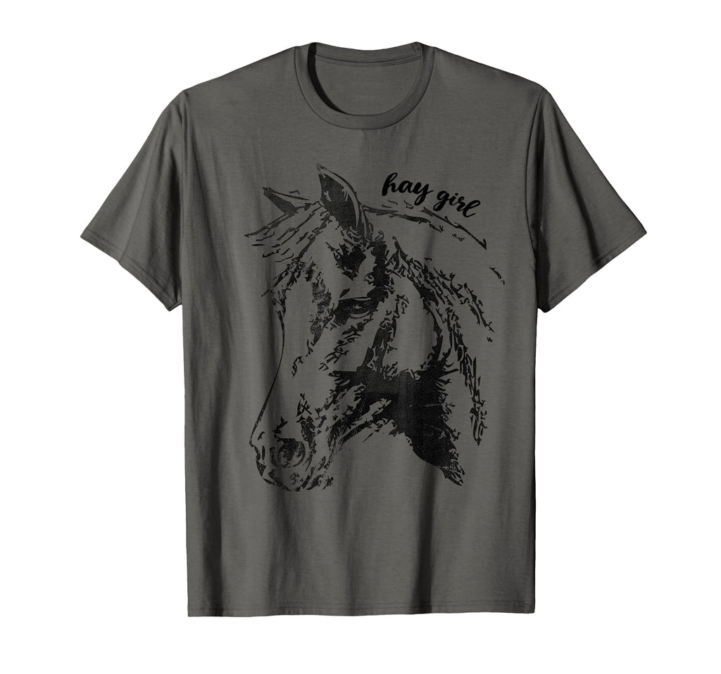Hay Horse Show Jumping Western Riding T-Shirt - Fun Novelty Design Unisex - T-Shirt, Sweatshirt, Hoodie