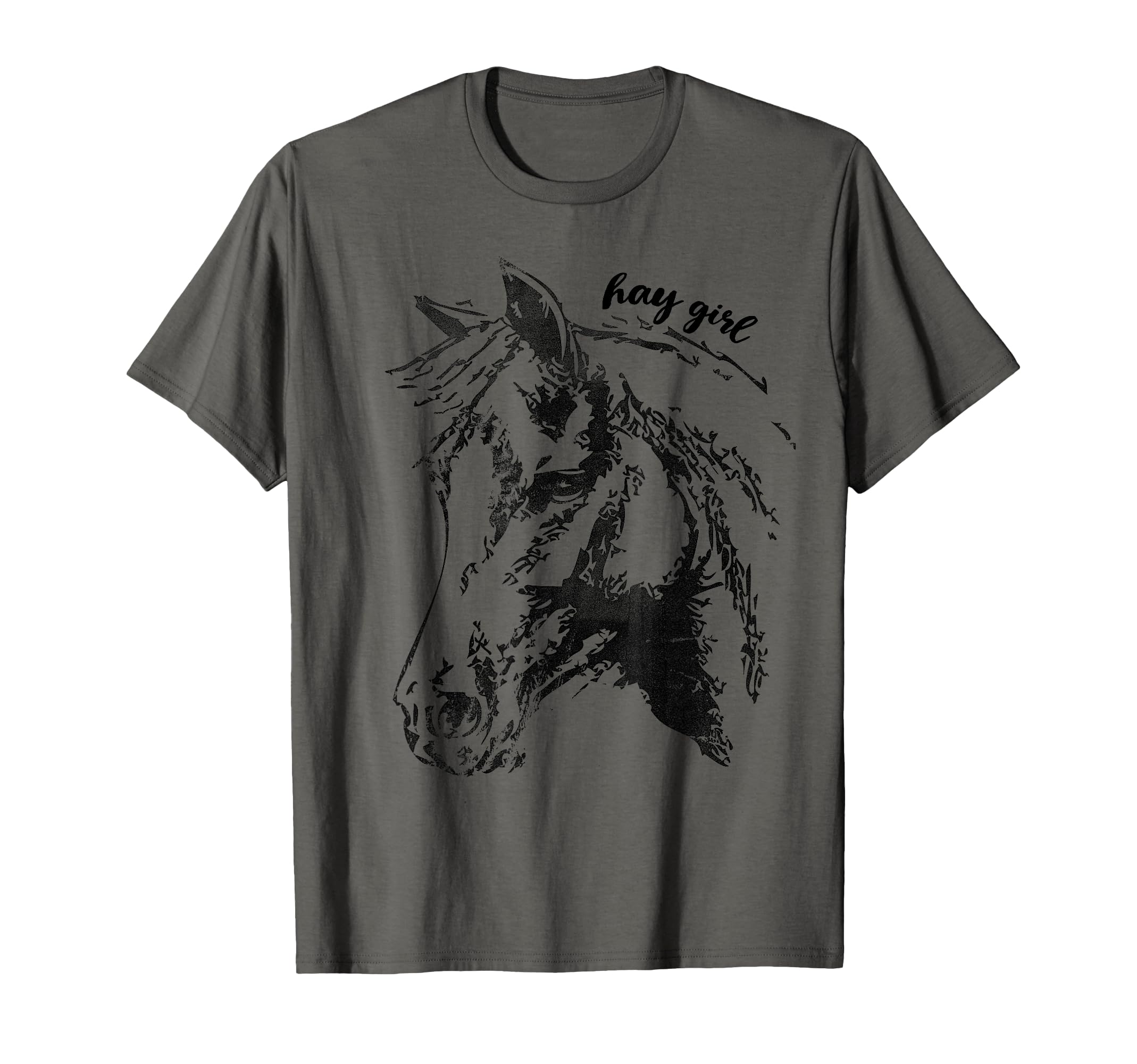 Hay Horse Show Jumping Western Riding T-Shirt - Fun Novelty Design Unisex - T-Shirt, Sweatshirt, Hoodie