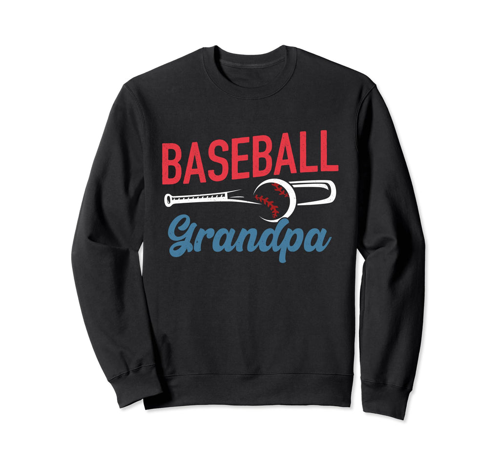 Baseball Grandpa Life Happy Sweatshirt - Custom Art Print for Adults - T-Shirt, Sweatshirt, Hoodie