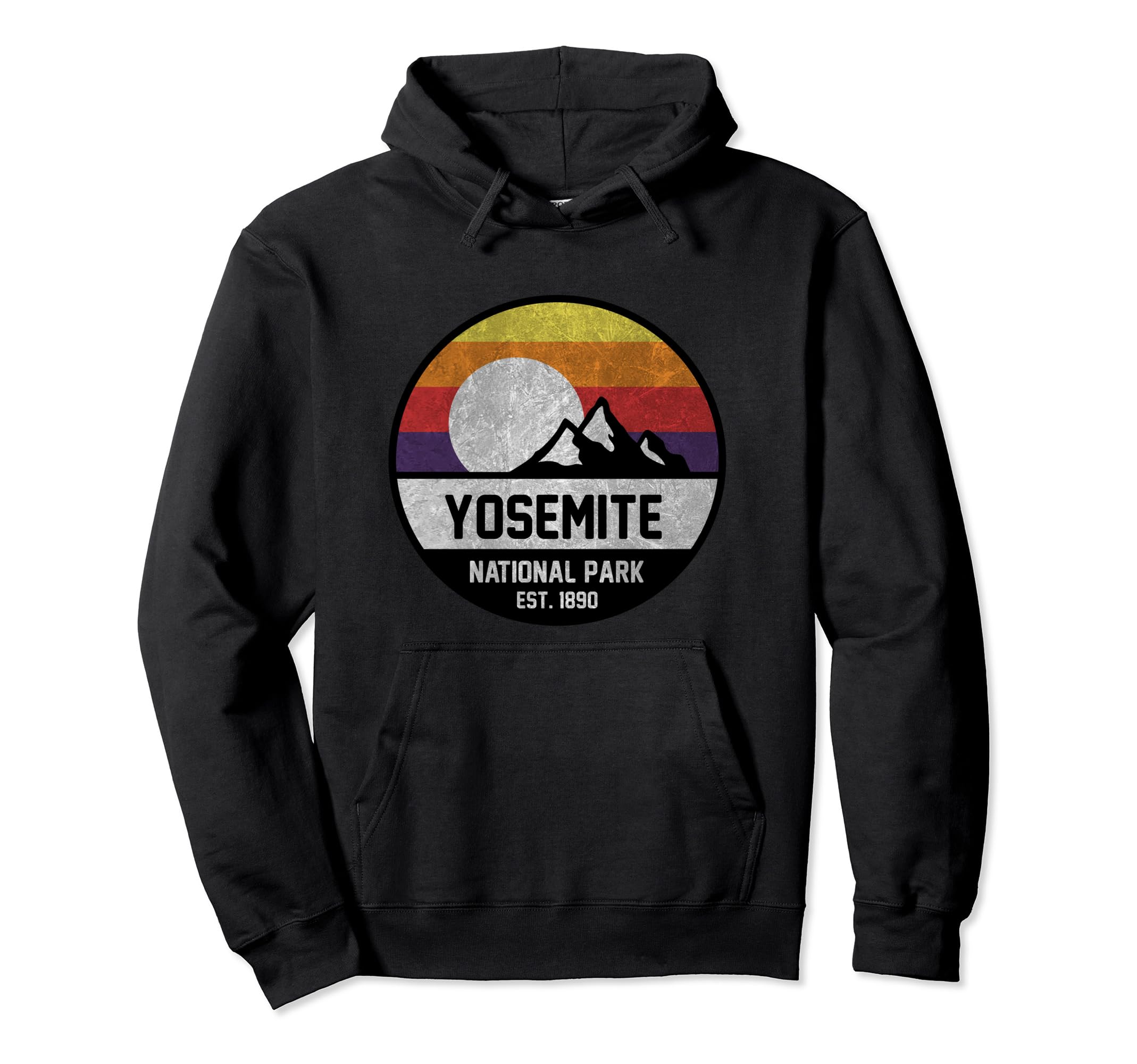 Yosemite National Park Mountain Hoodie - Graphic Print Unisex - T-Shirt, Sweatshirt, Hoodie