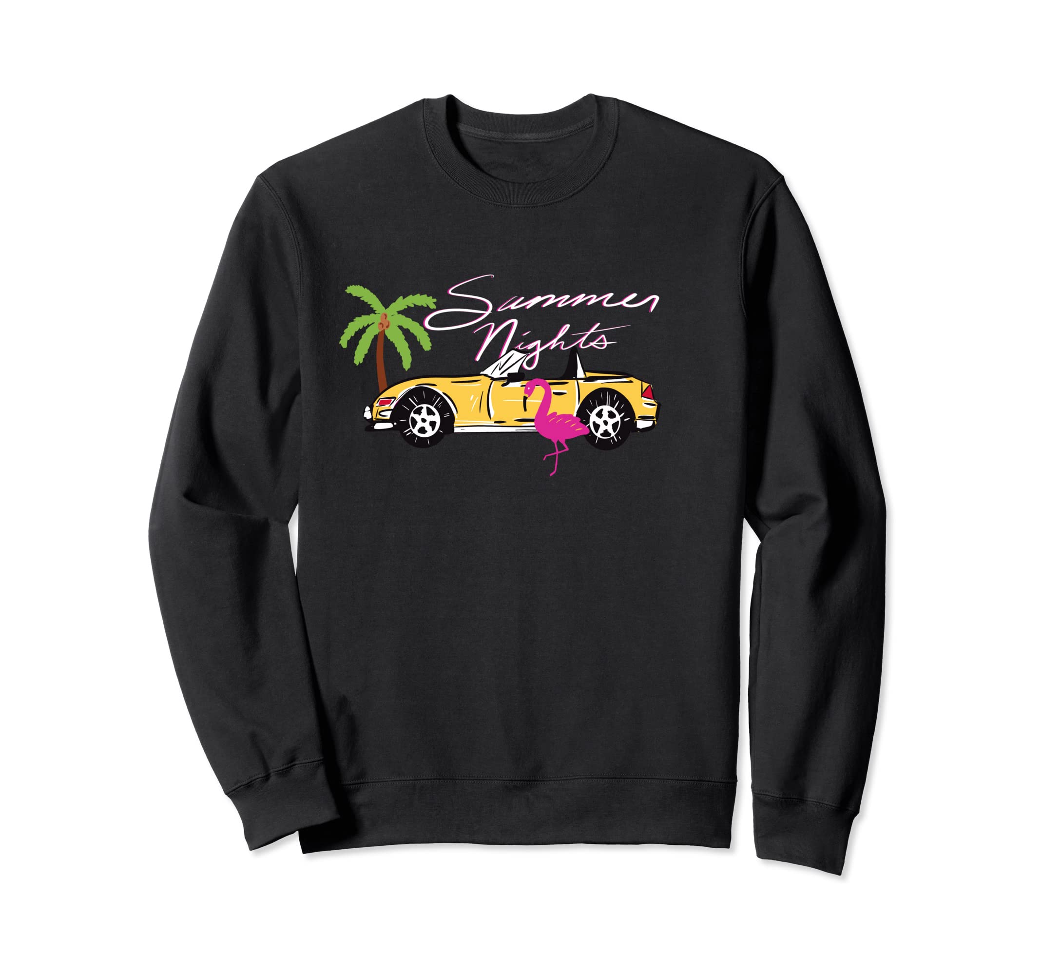 Millennial Y2K Kitsch 80S Miami Sweatshirt - Custom Art Print Men Women - T-Shirt, Sweatshirt, Hoodie