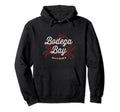 Bodega Bay California Distressed Red Crab Hoodie - Aesthetic Graphic Unisex - T-Shirt, Sweatshirt, Hoodie