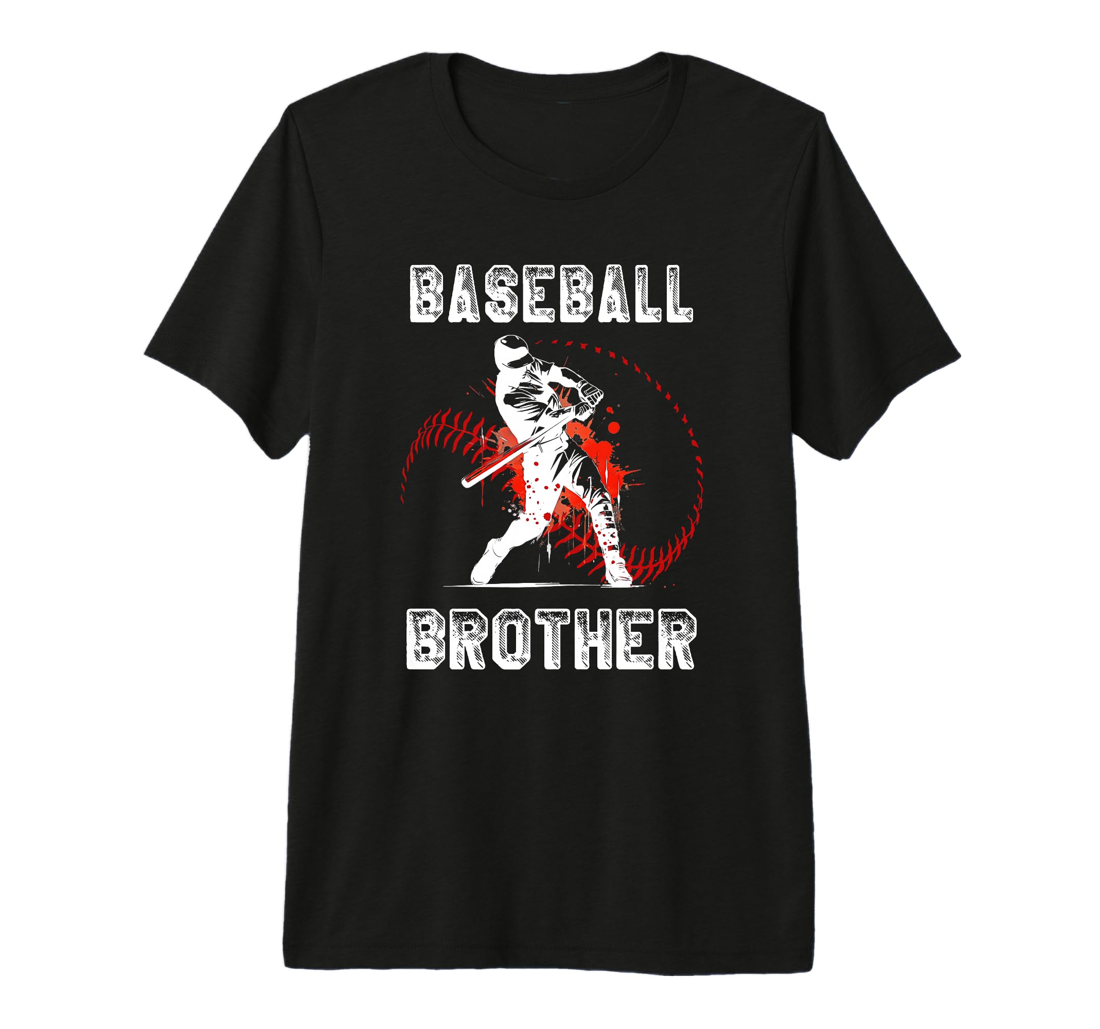 Baseball Brother Gift Brother T-Shirt - Aesthetic Graphic Men Women - T-Shirt, Sweatshirt, Hoodie