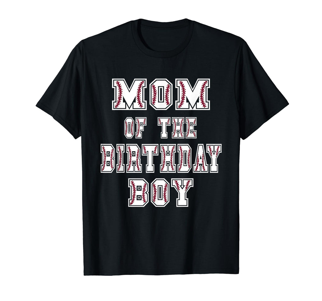 Mom Birthday Baller Baseball Themed Party T-Shirt - Unique Graphic Unisex - T-Shirt, Sweatshirt, Hoodie