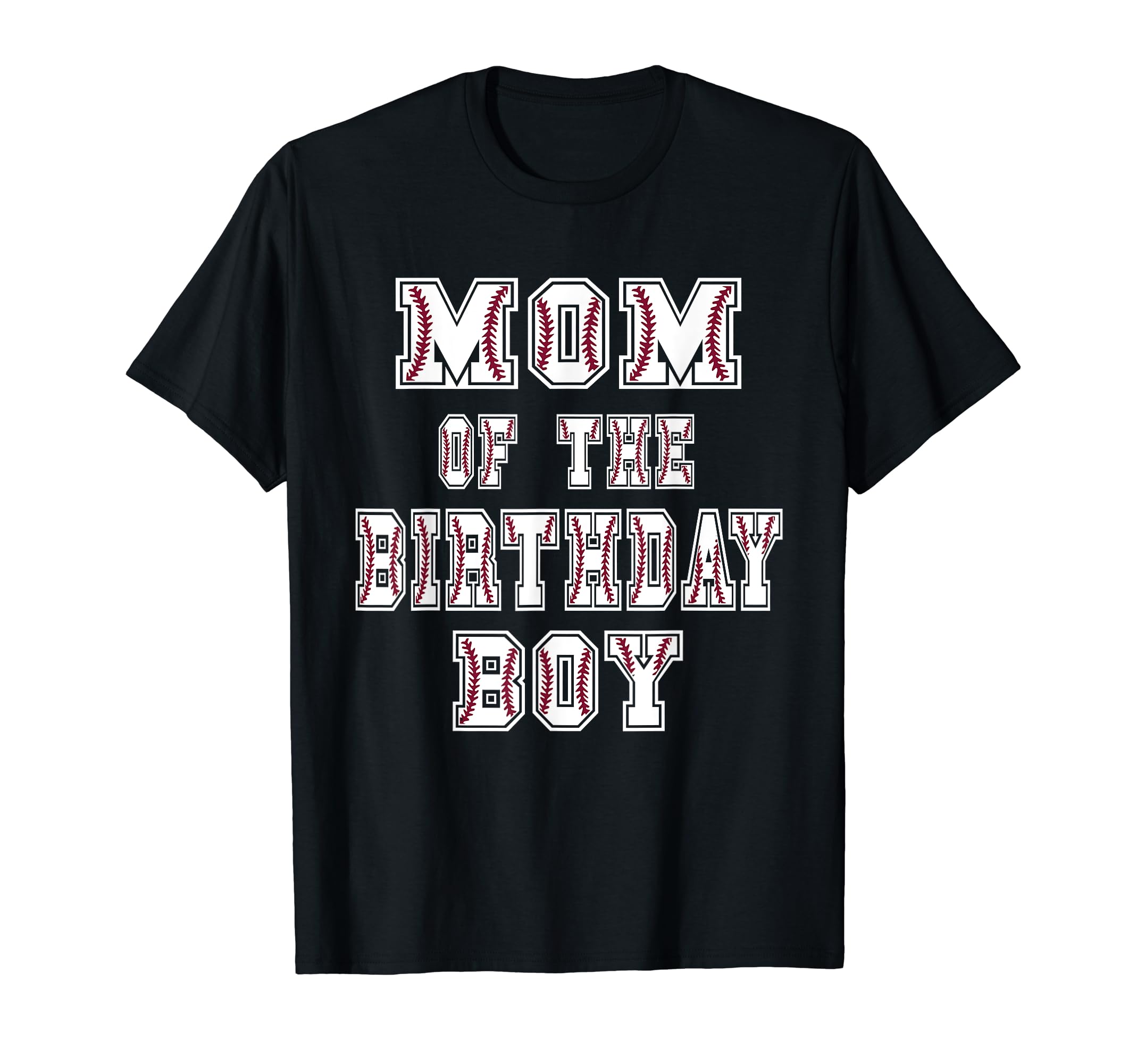 Mom Birthday Baller Baseball Themed Party T-Shirt - Unique Graphic Unisex - T-Shirt, Sweatshirt, Hoodie